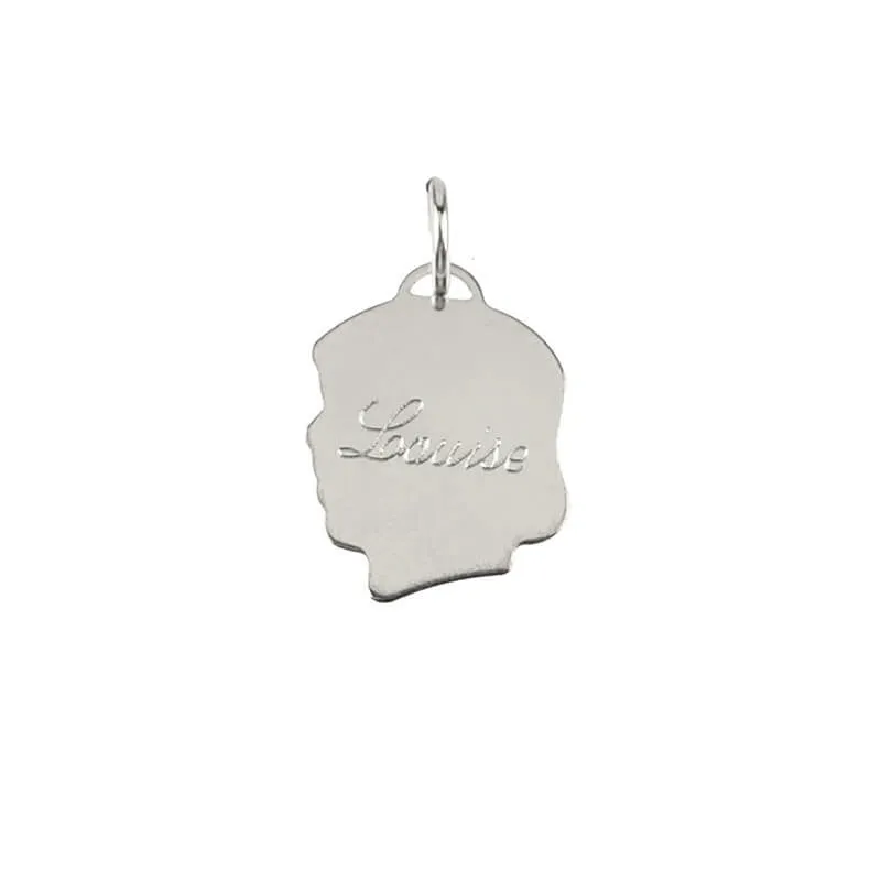 Metal Silhouette Charm (WS)