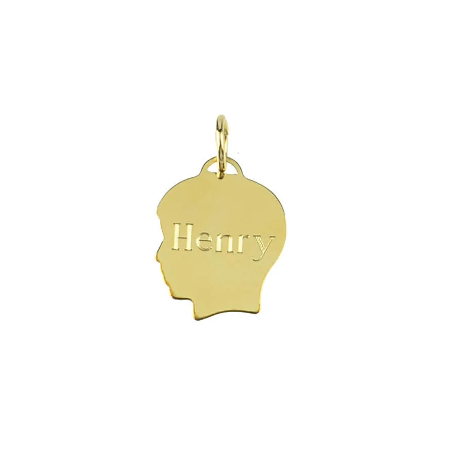 Metal Silhouette Charm (WS)