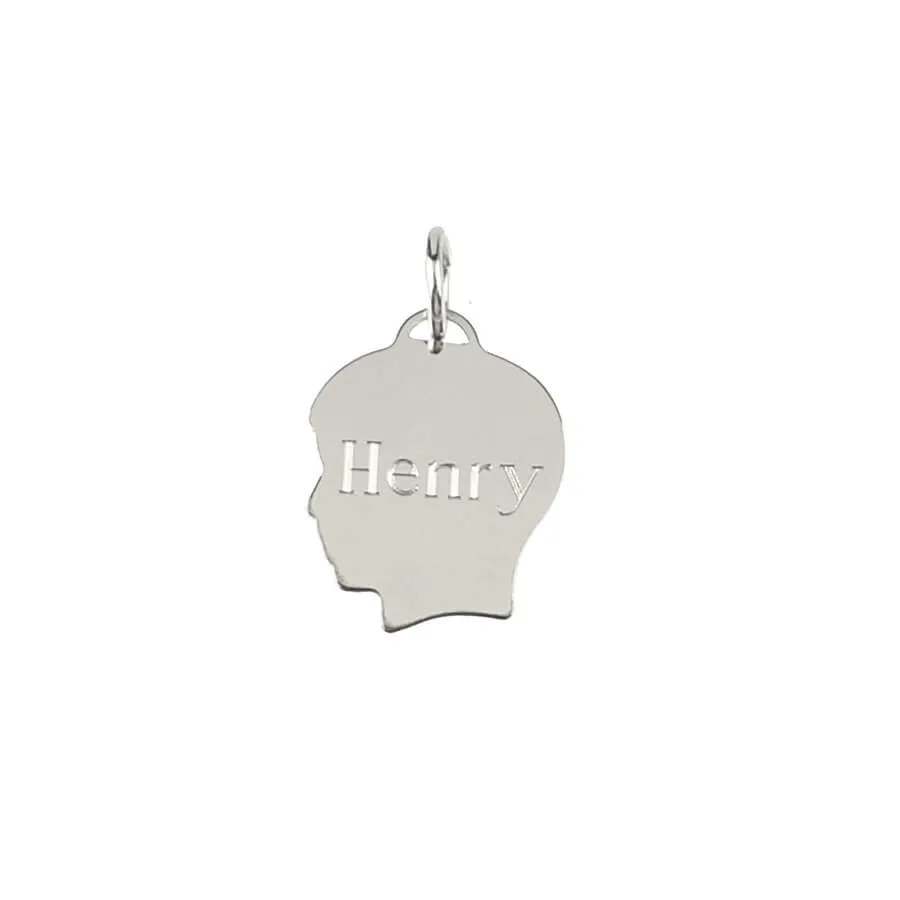 Metal Silhouette Charm (WS)