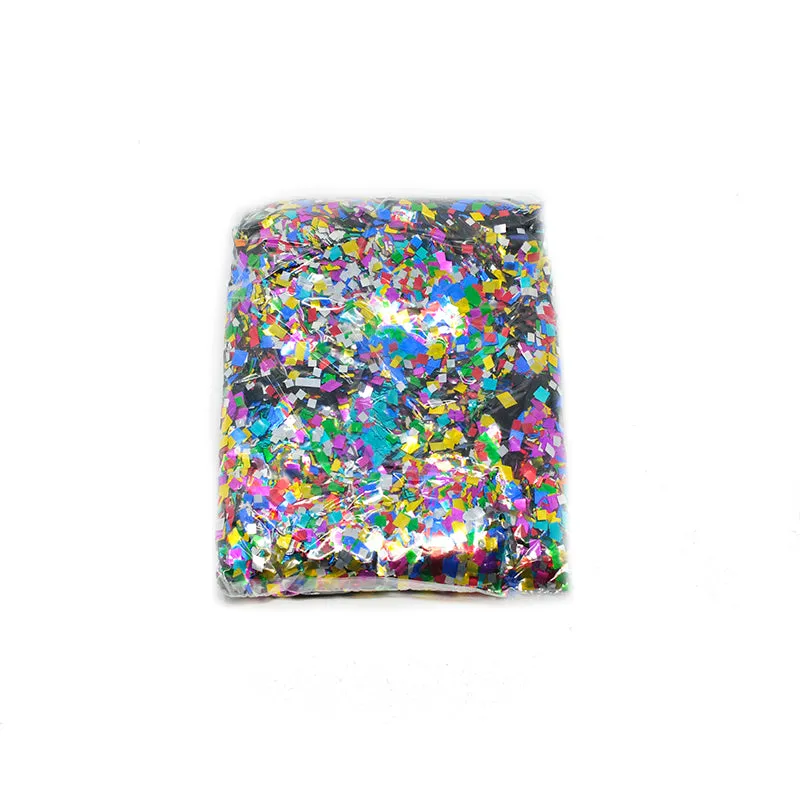 Metallic Confetti Raindrops 6x6mm