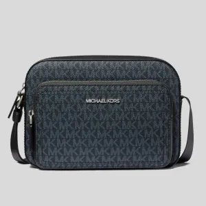 MICHAEL KORS Cooper Signature Logo Utility Crossbody Bag Admiral Pale Blue RB-37F4LCOC6U