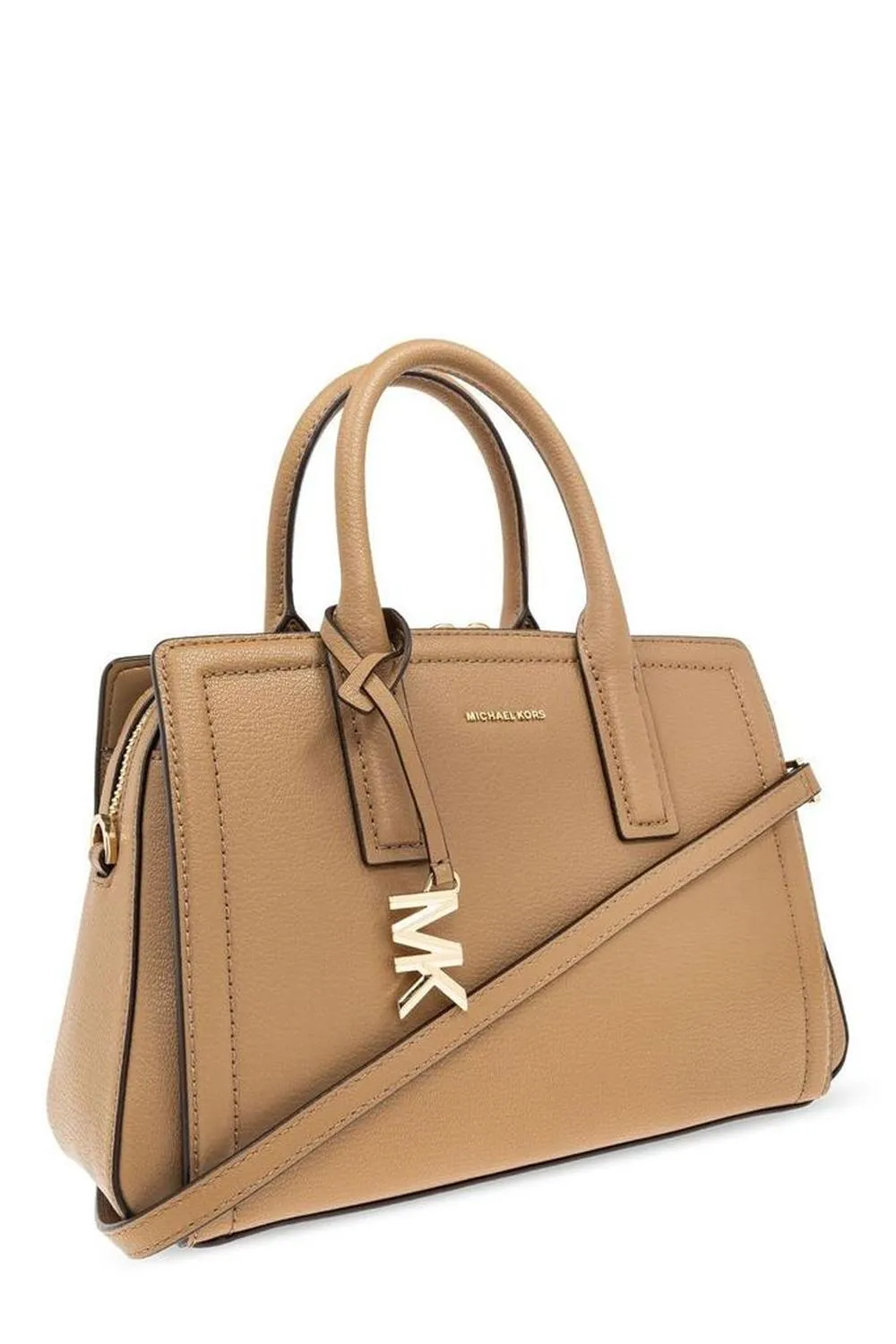 Michael Michael Kors Laila Small Pebbled Satchel Bag
