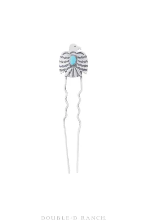 Miscellaneous, Hair Pin, Novelty, Thunderbird, Turquoise, Hallmark, Contemporary, 354