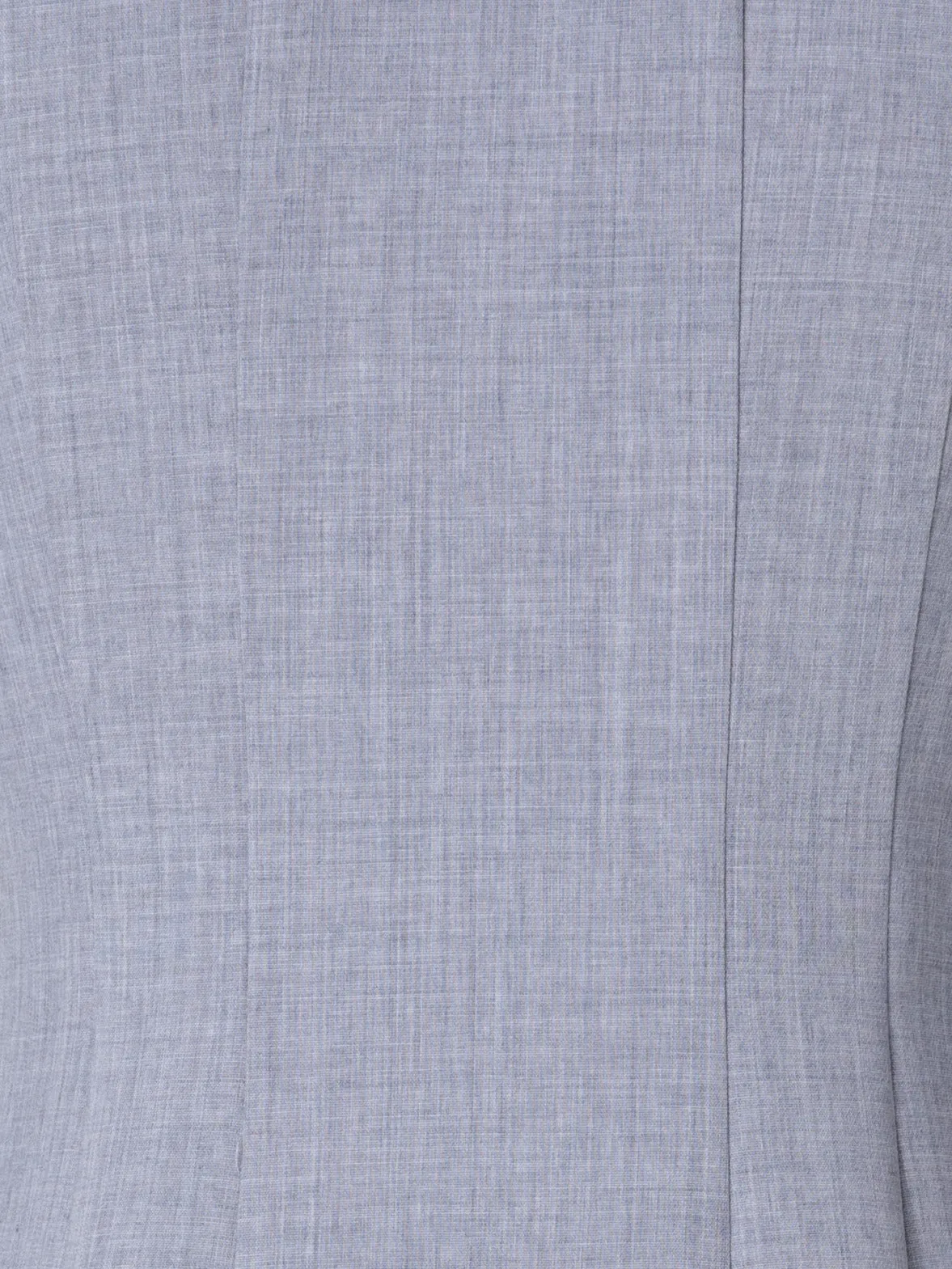 Mock Neck Wool Double-Face Dress