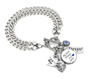 Navy US Military Sailor Bracelet