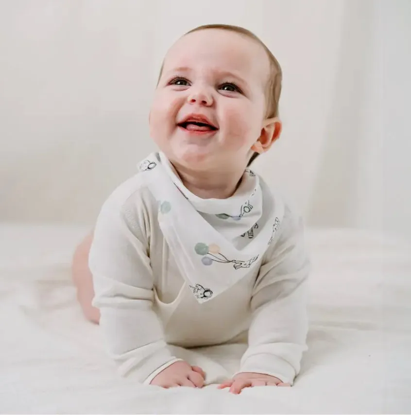 Nest Designs Bamboo Muslin Baby Bandana Bib--Planet Ballonns
