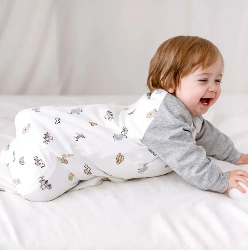 Nest Designs Ginger Bamboo Raglan Long Sleeve Sleep Bag (2.5 TOG)