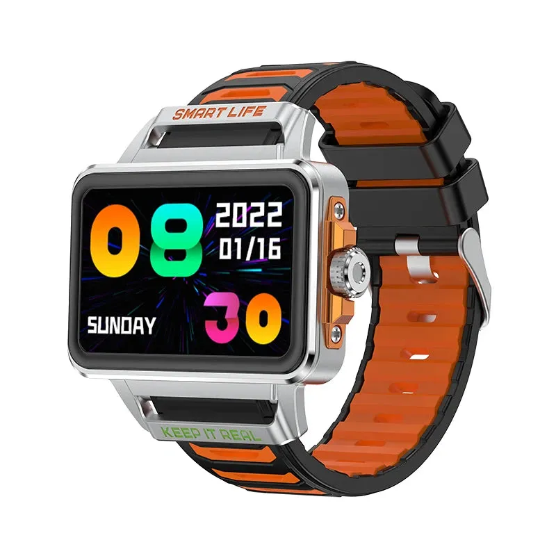New Fashion Personality Smart Watch 1.57-inch HD Large Screen 24h Continuous Heart Rate Sleep Monitor Game Waterproof Smartwatch