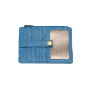 New Penny Mini Travel Wallet in Surf Blue