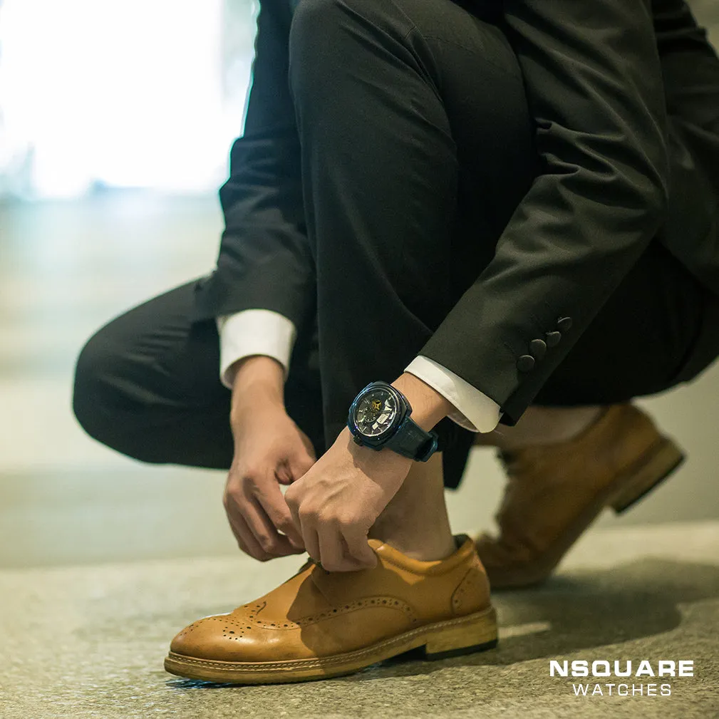 Nsquare Voyager Automatic 51mm Black Blue