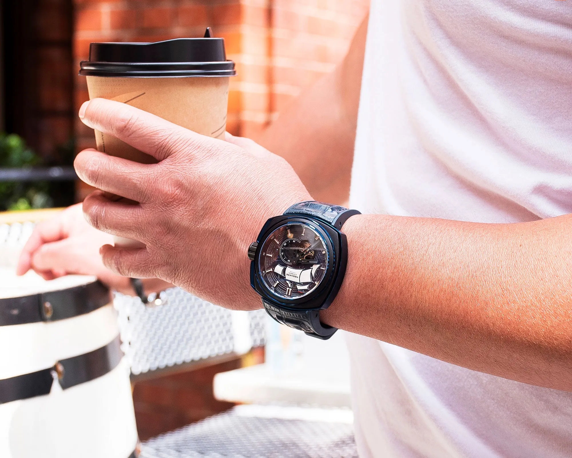 Nsquare Voyager Automatic 51mm Black Blue