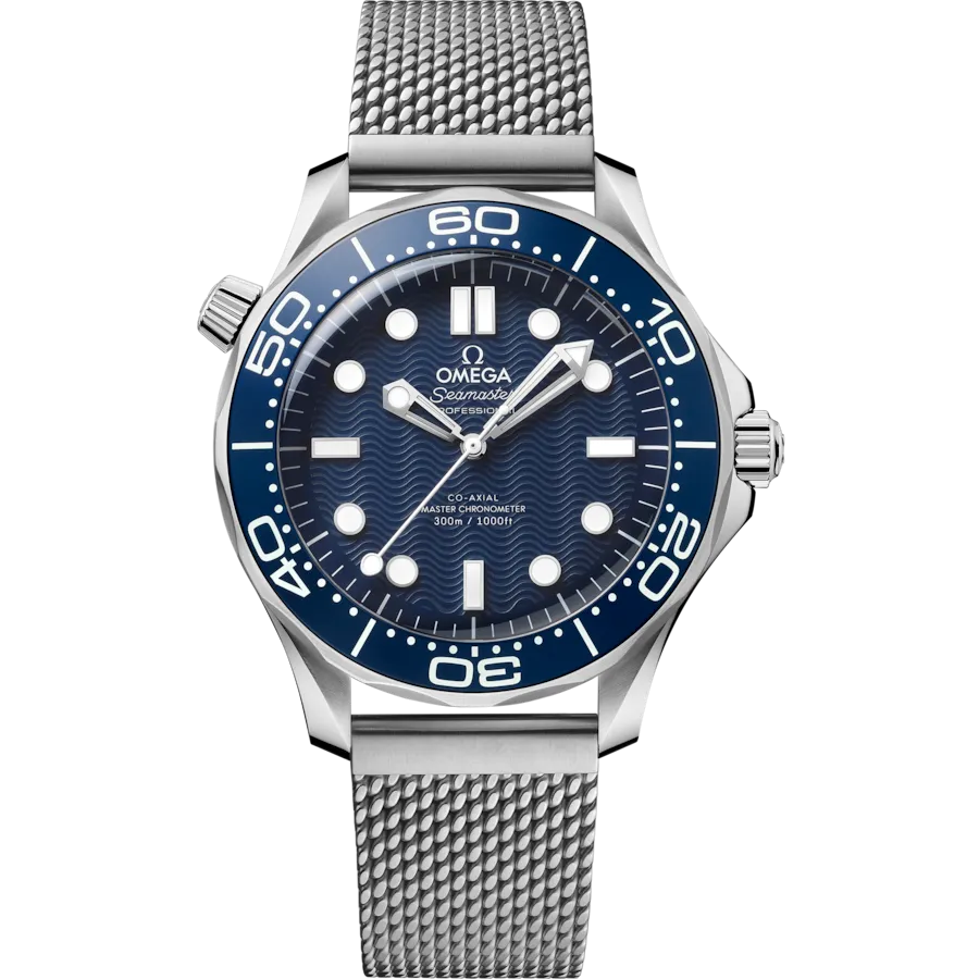 Omega Seamaster Diver 300M Co‑Axial Master Blue Dial Men 42MM