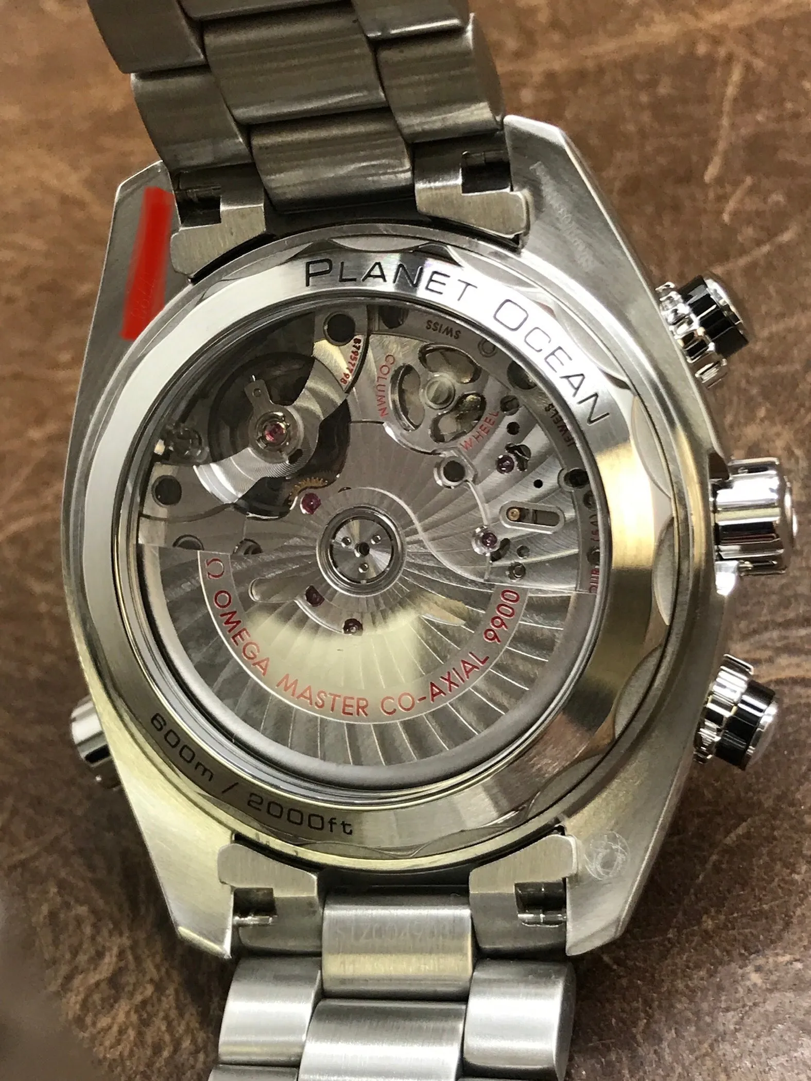 Omega Seamaster Planet Ocean Chronograph 215.30.46.51.01.001 Black Dial Automatic Men's Watch