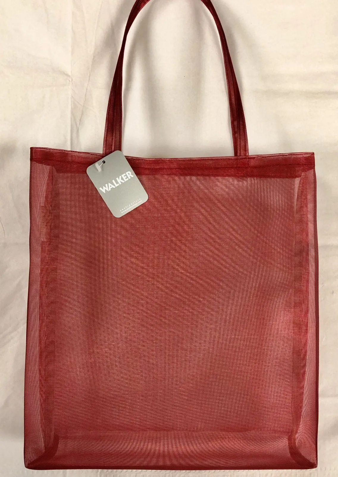 open tote, metallic