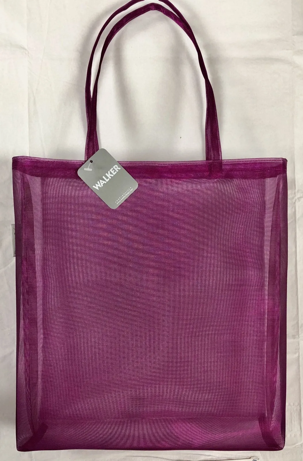 open tote, metallic