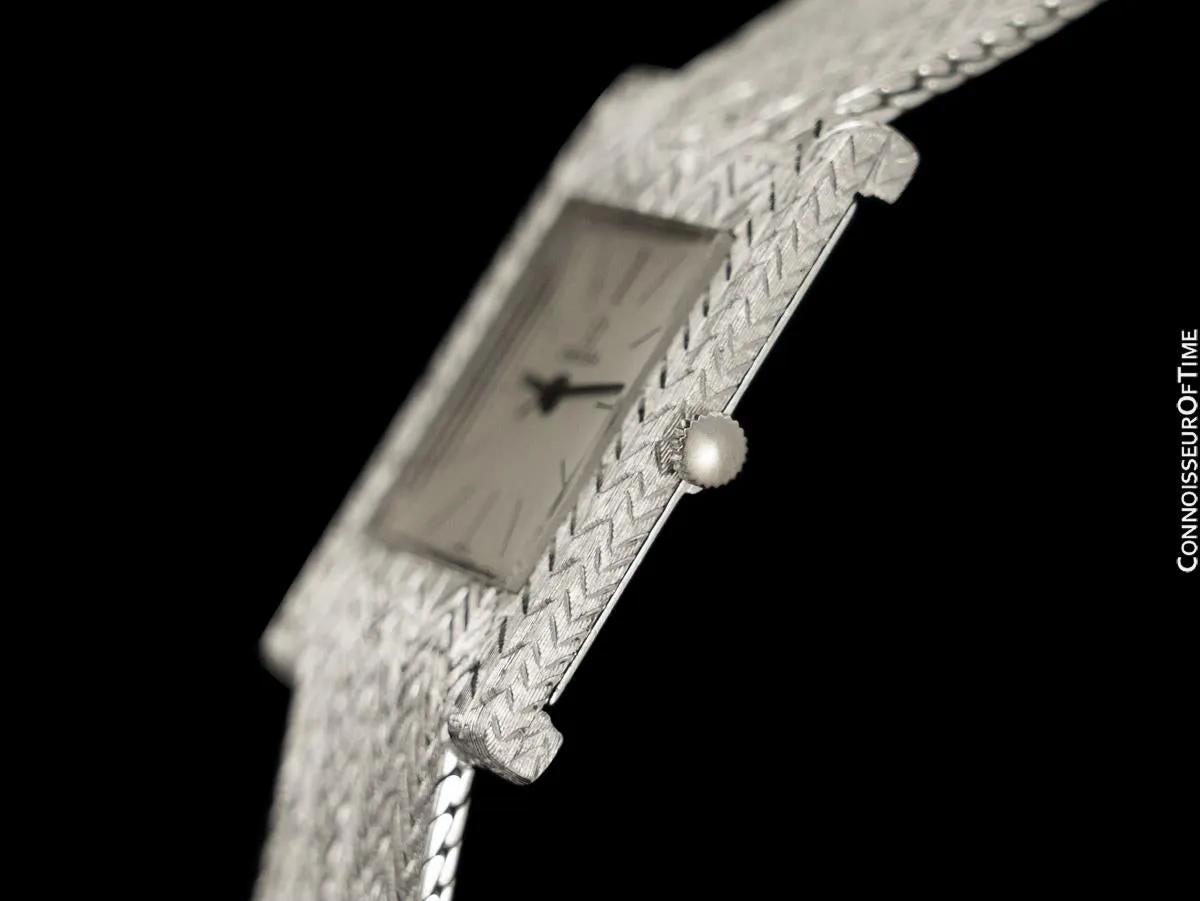 Owned & Worn By Red Skelton - 1958 Omega Vintage Mens Ultra Thin Watch - 18K White Gold