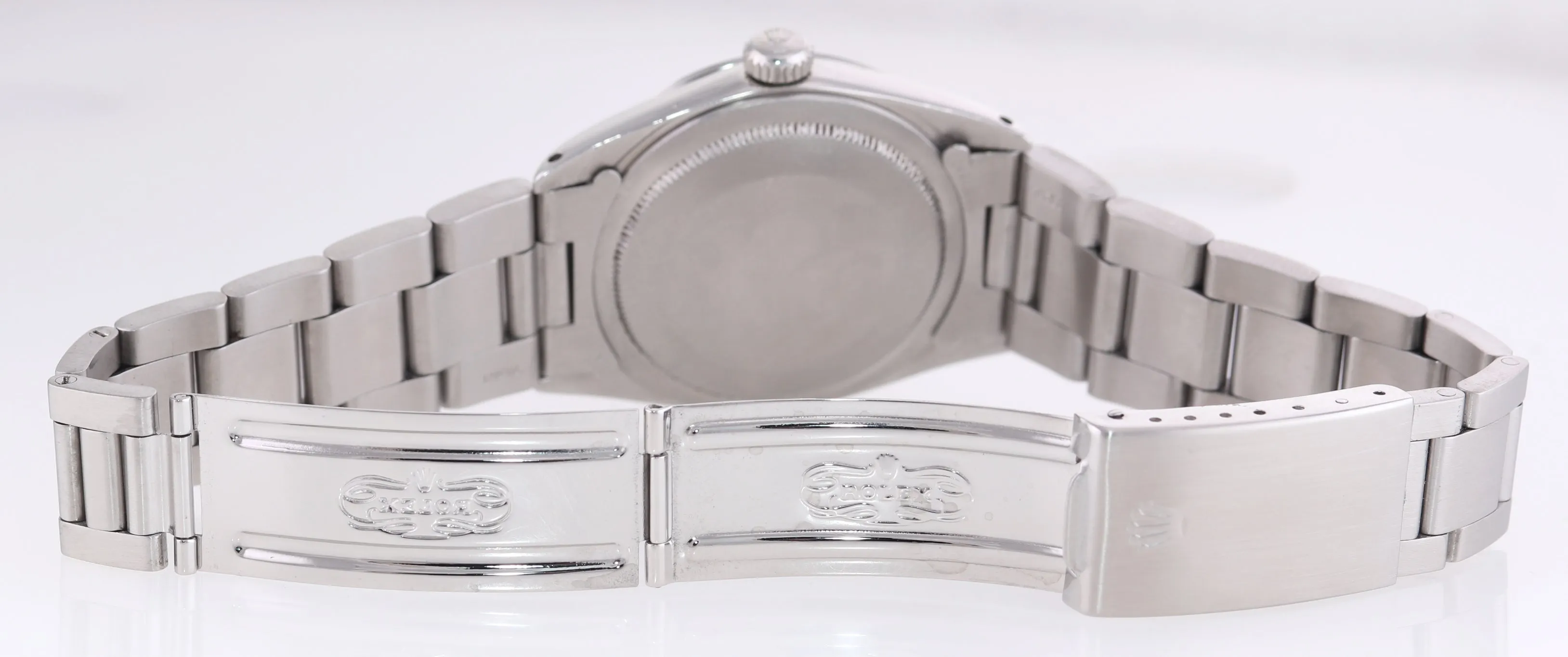 PATINA Men's Rolex Oyster Perpetual Explorer 1016 Black Matte Watch steel 36mm