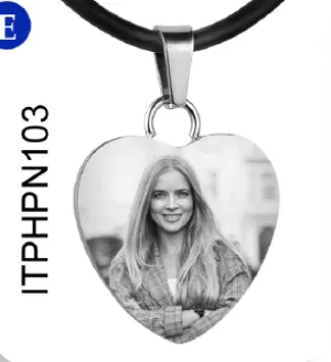 Photo Jewelry - Heart Shape with ash chamber - ITPHPN203
