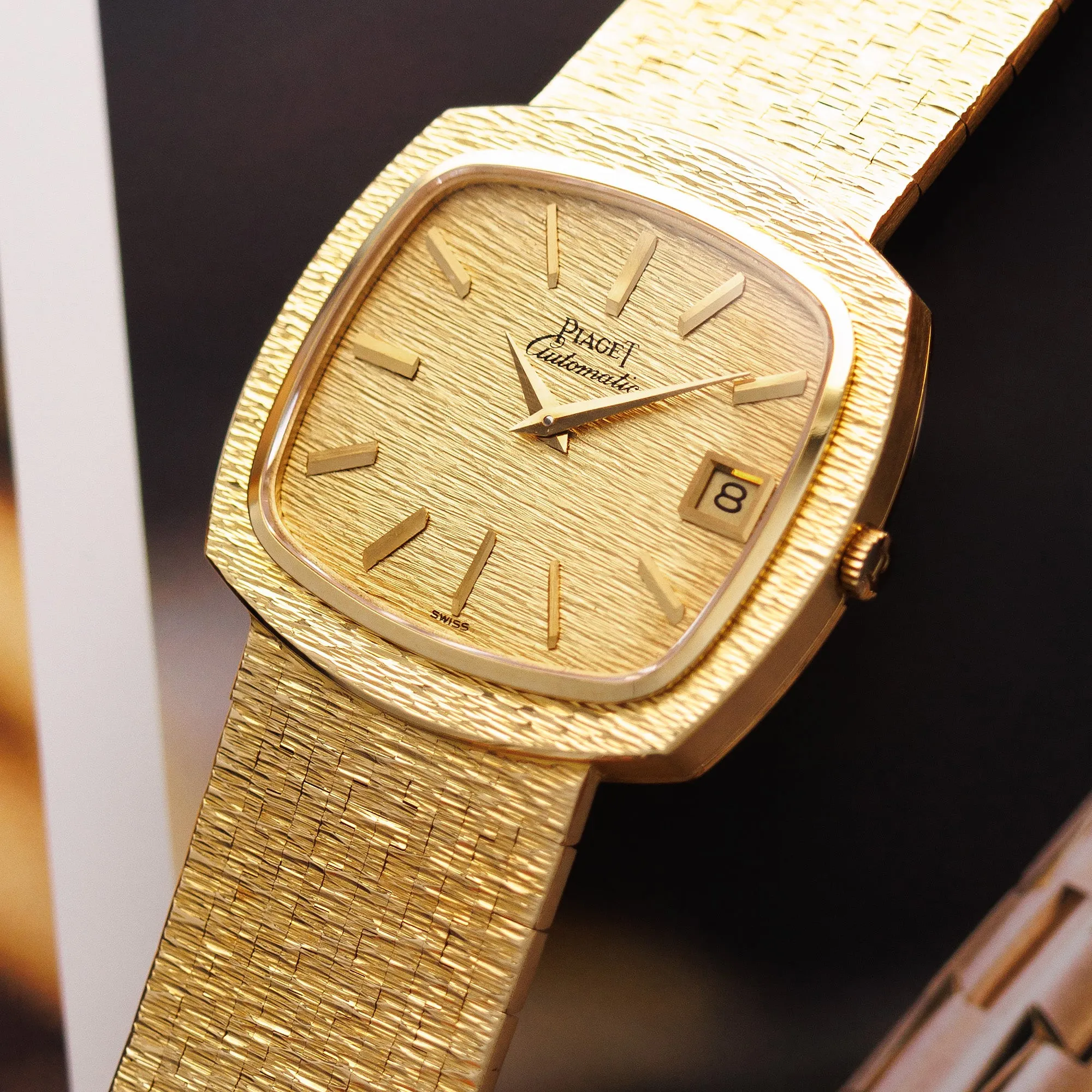 Piaget Yellow Gold TV Shape Automatic Watch Ref. 13431A6