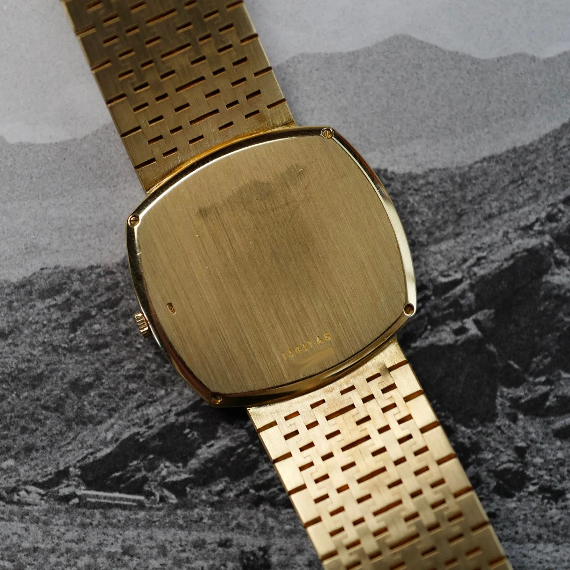 Piaget Yellow Gold TV Shape Automatic Watch Ref. 13431A6