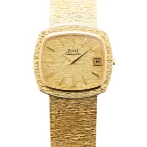 Piaget Yellow Gold TV Shape Automatic Watch Ref. 13431A6