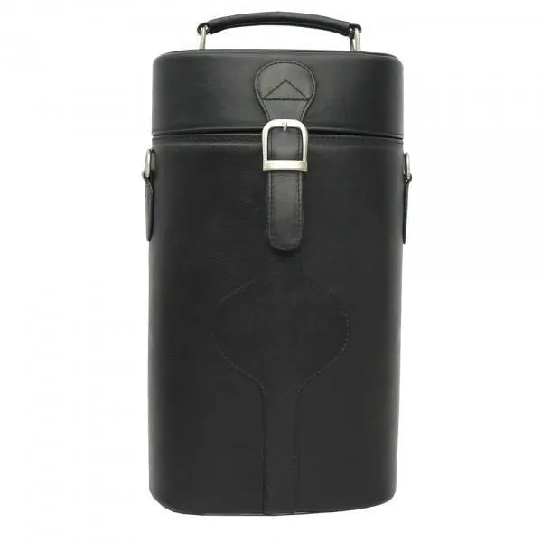 Piel Leather Double Deluxe Wine Carrier