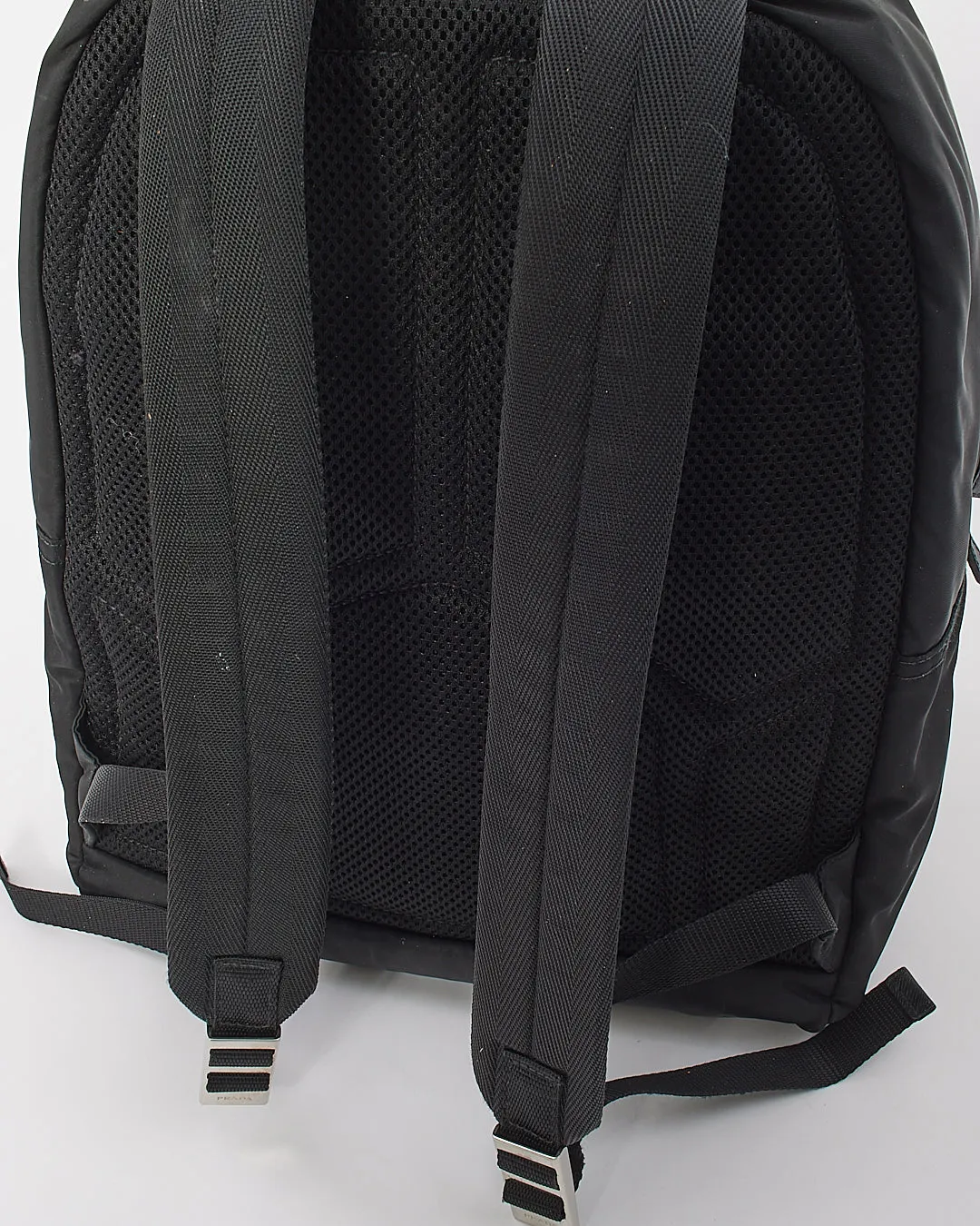 Prada Black Nylon Tessuto Backpack