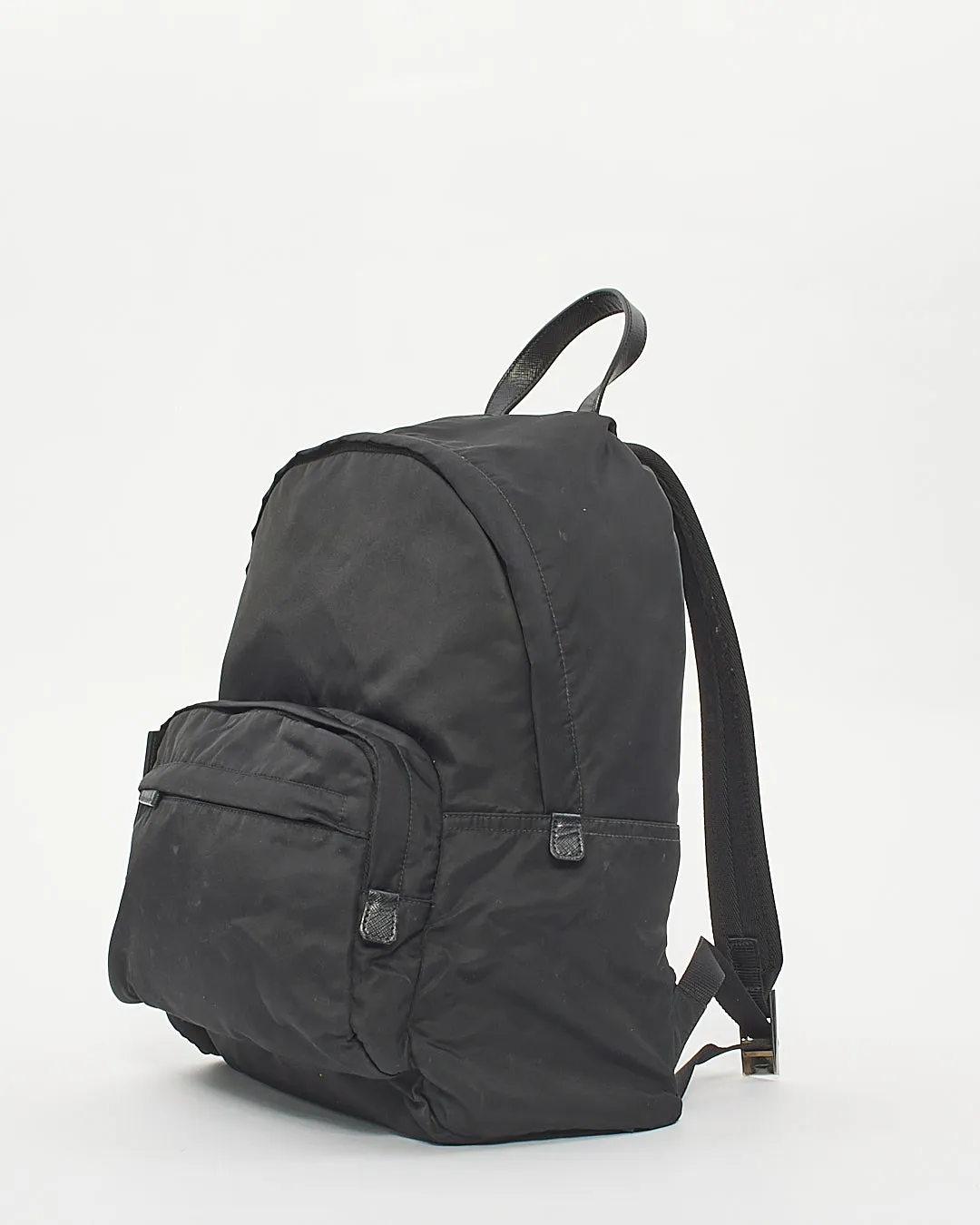 Prada Black Nylon Tessuto Backpack