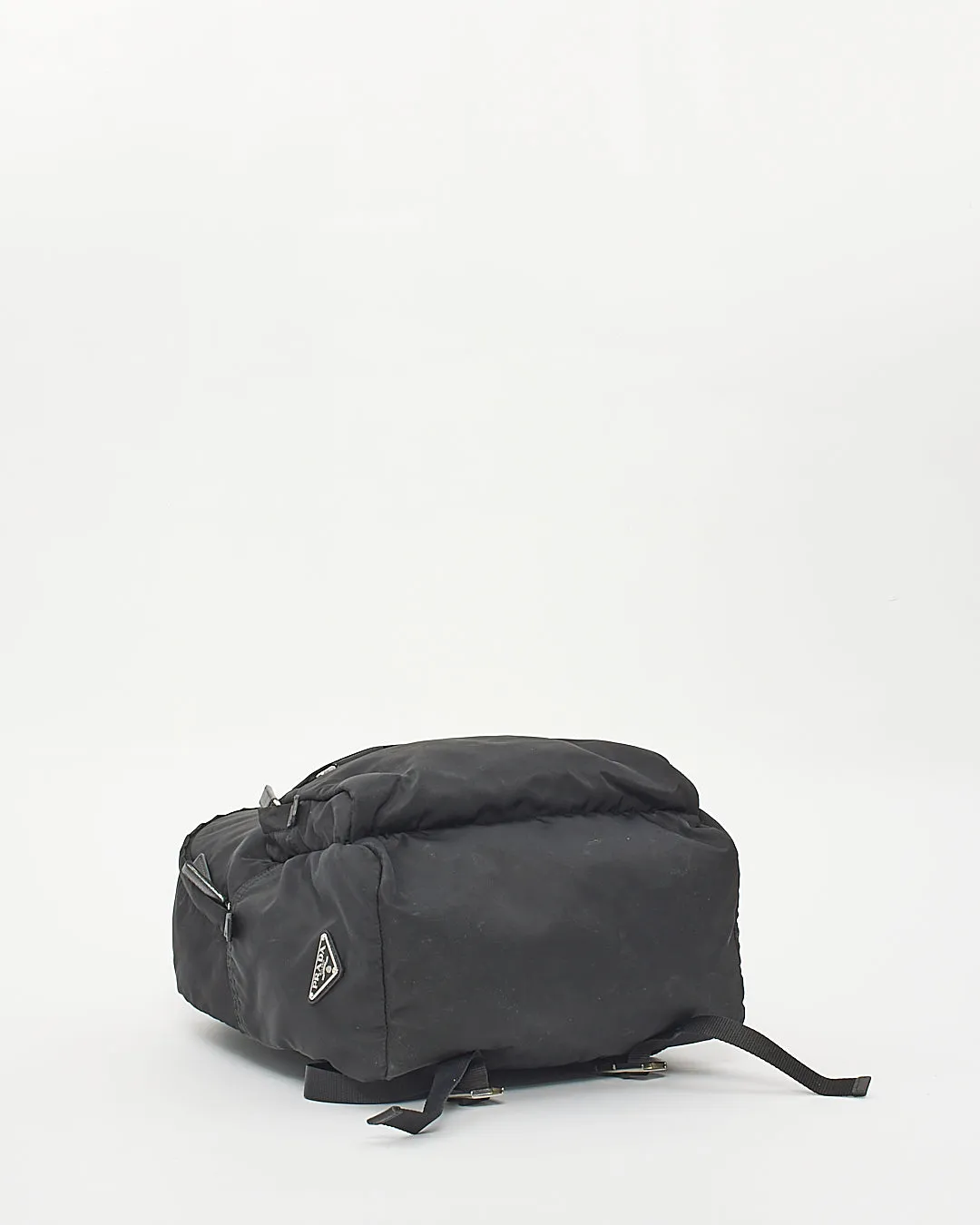 Prada Black Nylon Tessuto Backpack