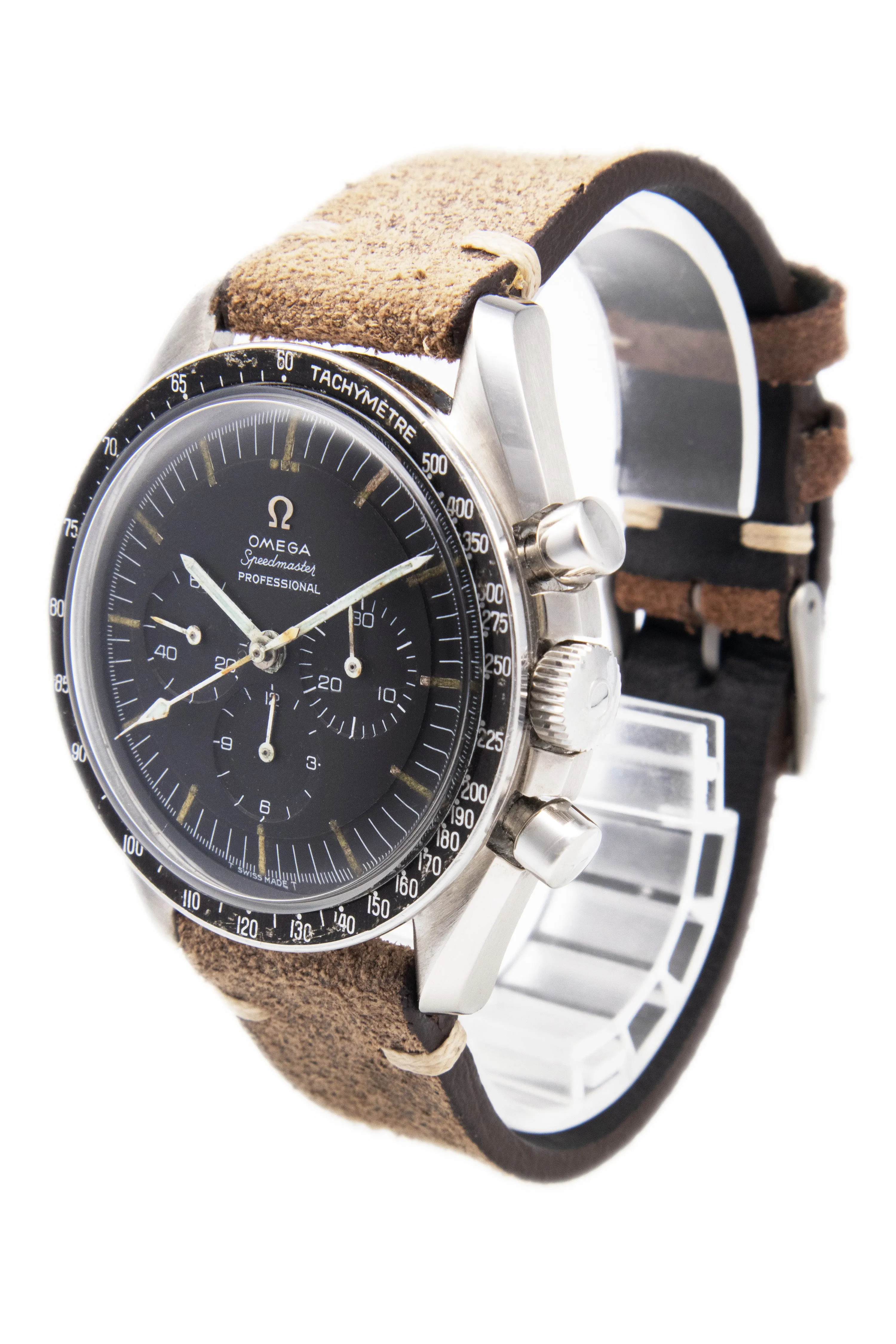 Pre-Owned Vintage Omega Speedmaster Pre Moonwatch In Stainless Steel