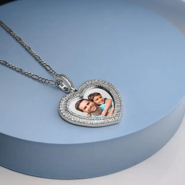 Premium Heart Encrusted Gemstone Necklace Jewelry