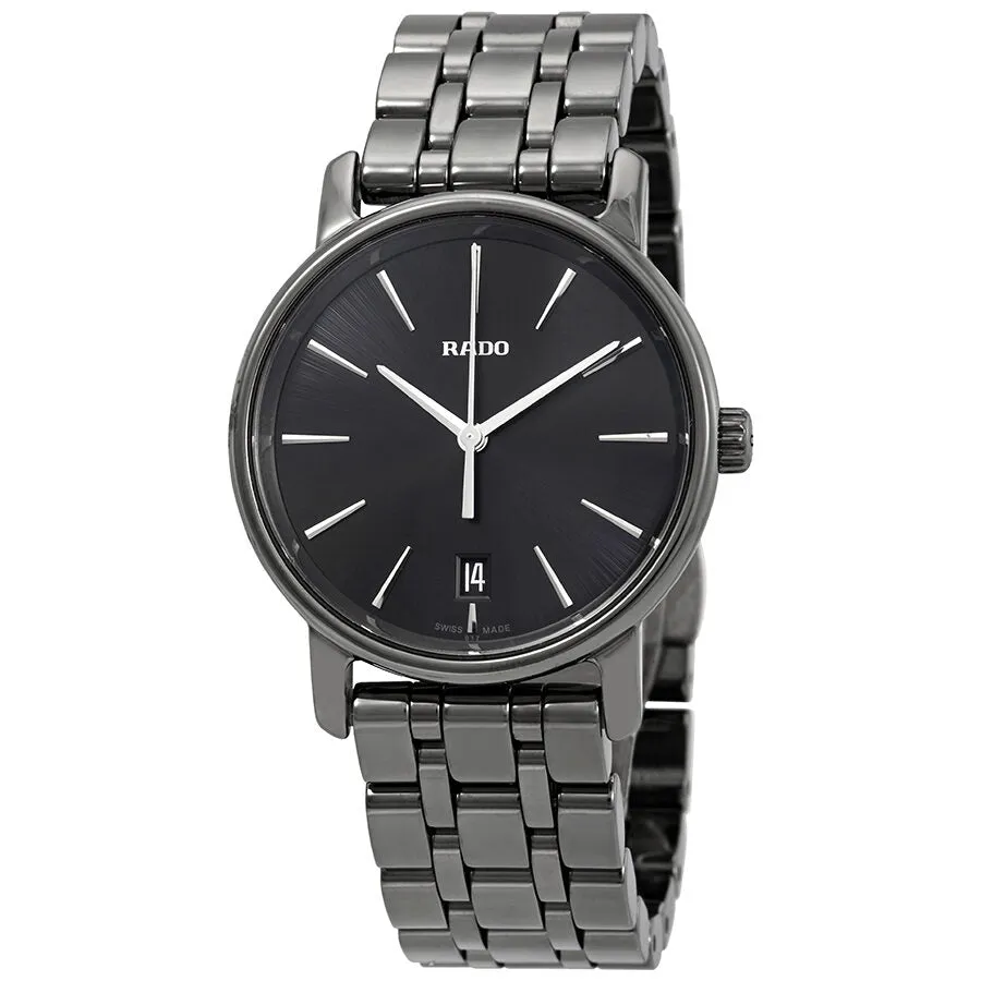 Rado DiaMaster Black Dial Ladies Ceramic Watch R14064177