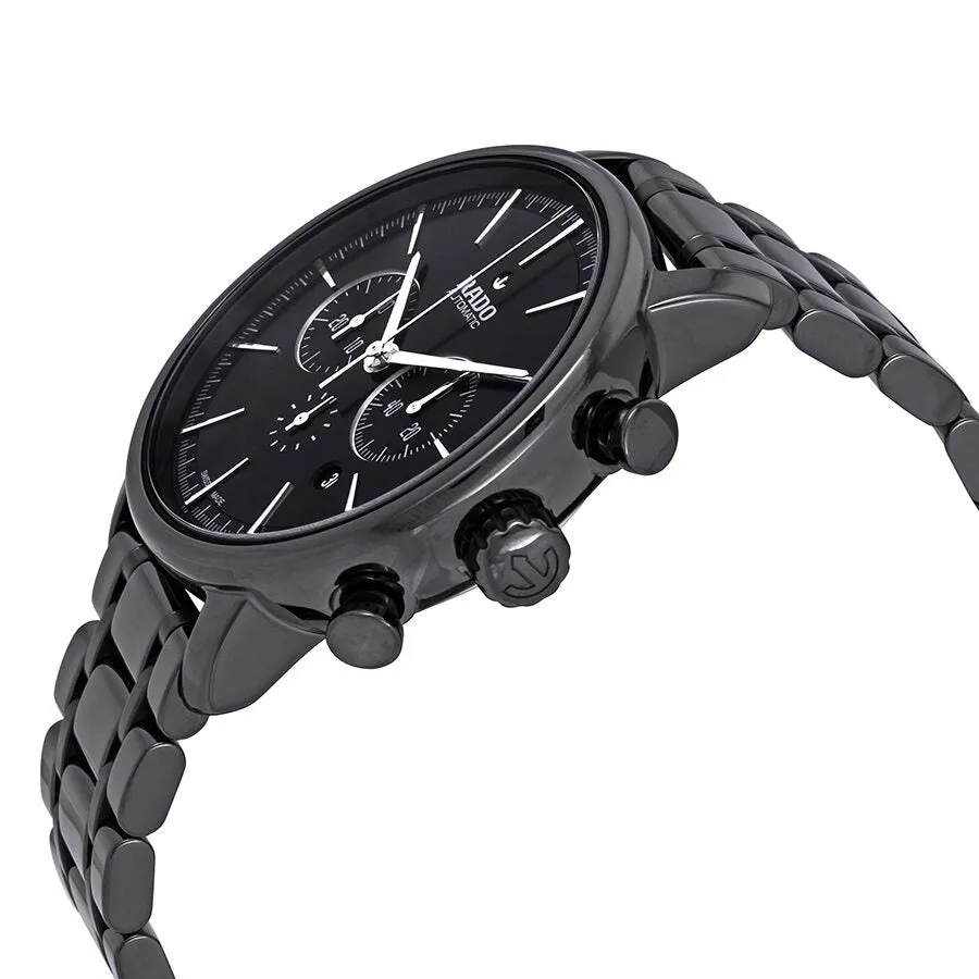 Rado DiaMaster XXL Automatic Chronograph Black Dial Men's Watch R14075182 RADO-R14076112