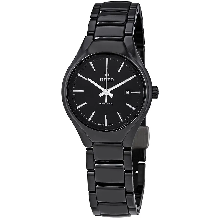 Rado True Automatic Black Dial Ladies Watch R27242152