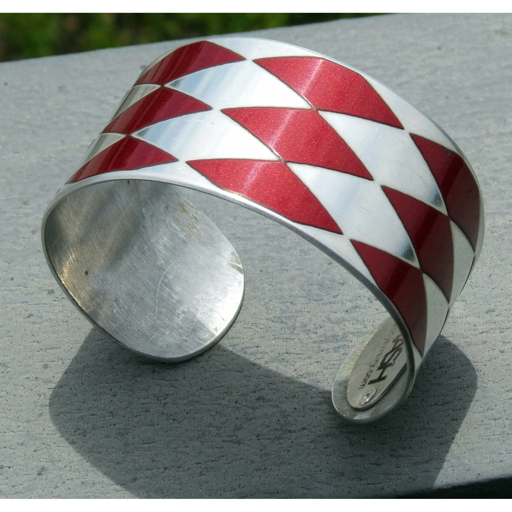 Range Rover Red Harlequin Cuff