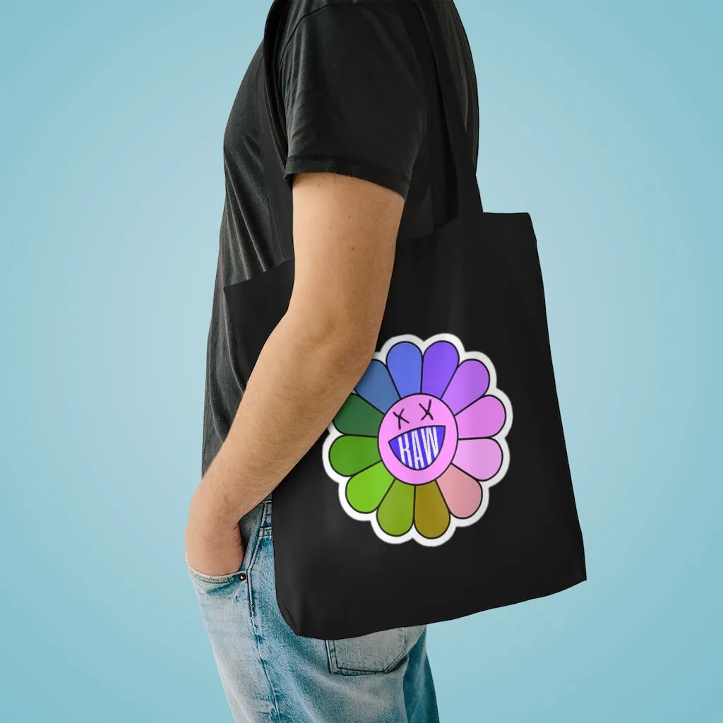 Raw Sushi "Flower" Cotton Tote Bag