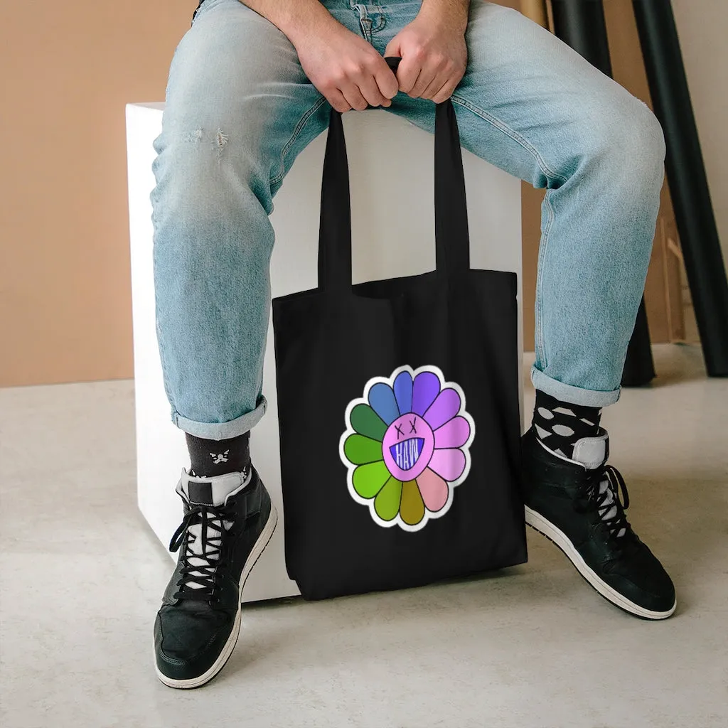 Raw Sushi "Flower" Cotton Tote Bag