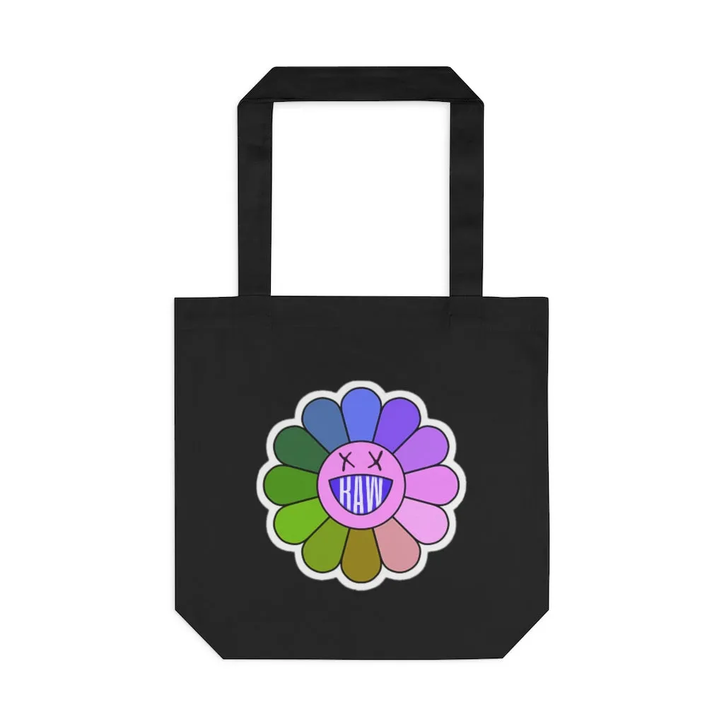 Raw Sushi "Flower" Cotton Tote Bag