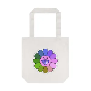Raw Sushi "Flower" Cotton Tote Bag