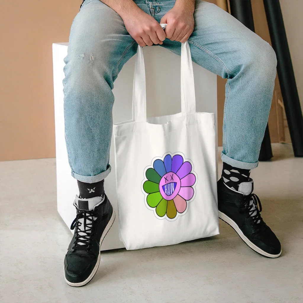 Raw Sushi "Flower" Cotton Tote Bag