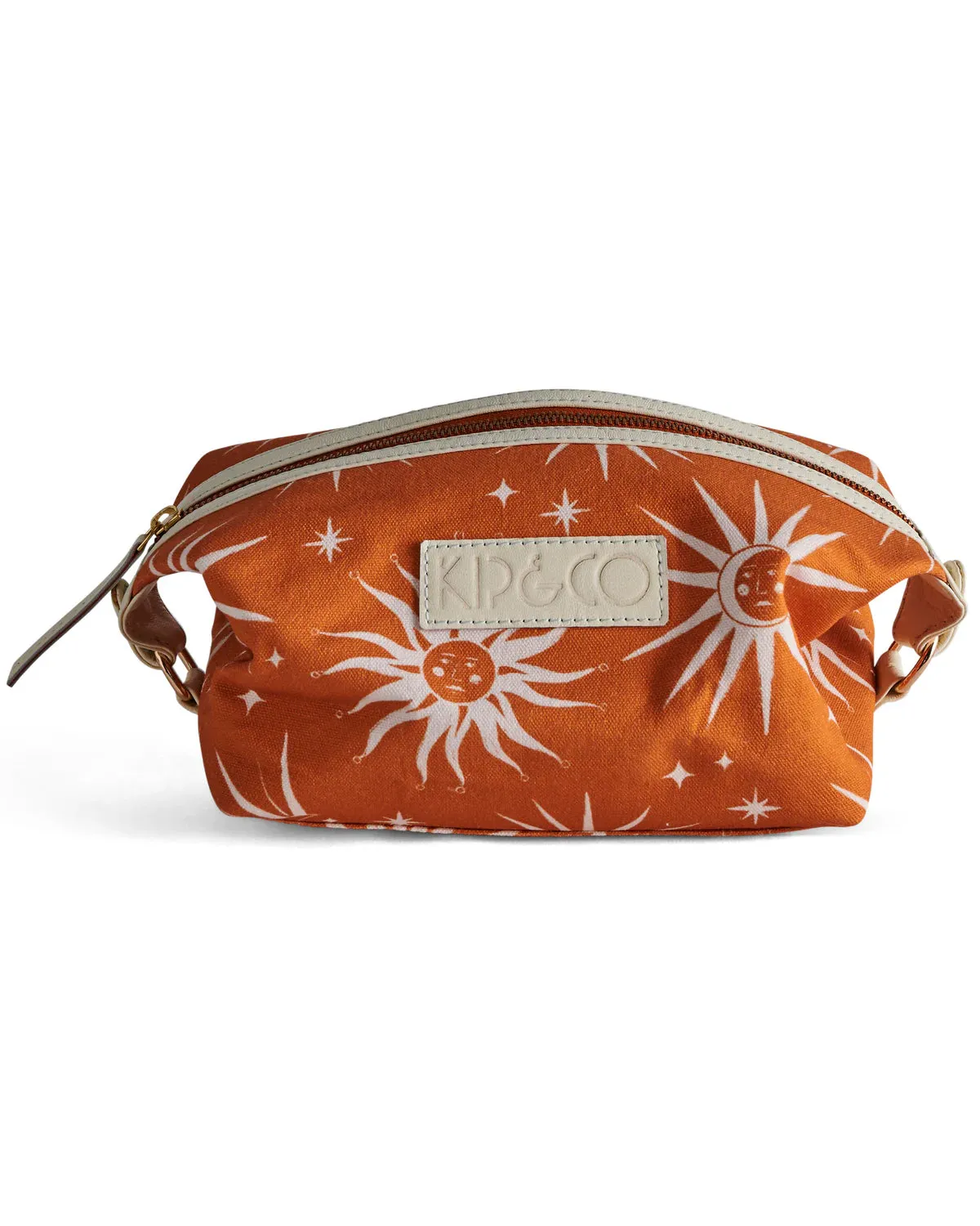 RAY OF LIGHT OCHRE TOILETRY BAG