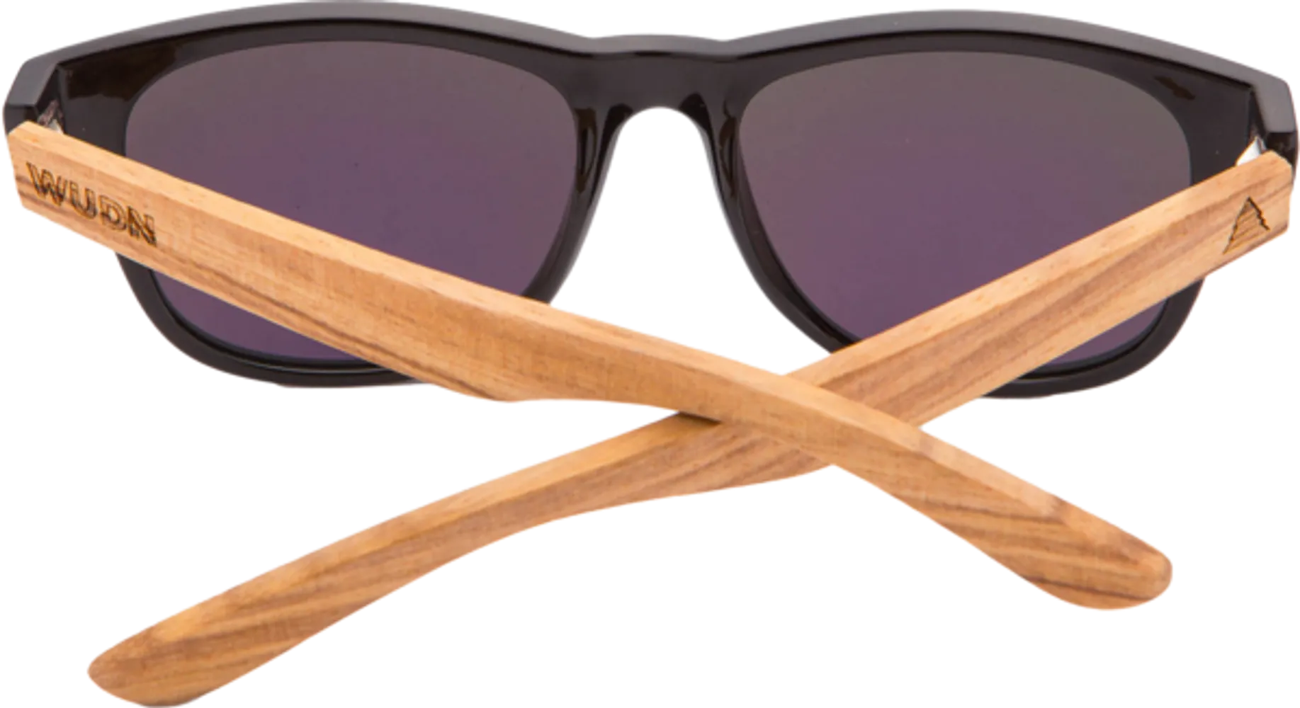 Real Zebra Wood Wanderer Sunglasses by WUDN