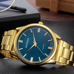 Relogio Masculino 2019 Gold Sports Watches For Men Military Army Analog Men Watch Stainless Steel Dress Male Clock Saati LD
