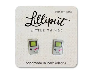Retro Handheld Video Game Earrings