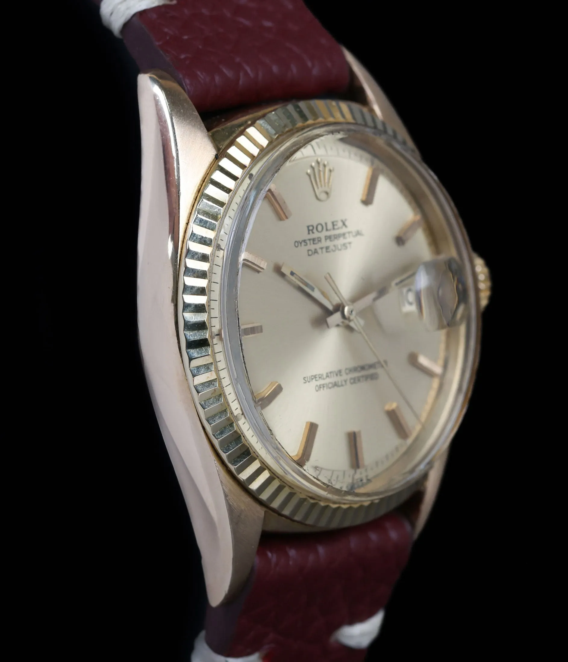 Rolex Datejust 1601 36MM Yellow Gold 1970