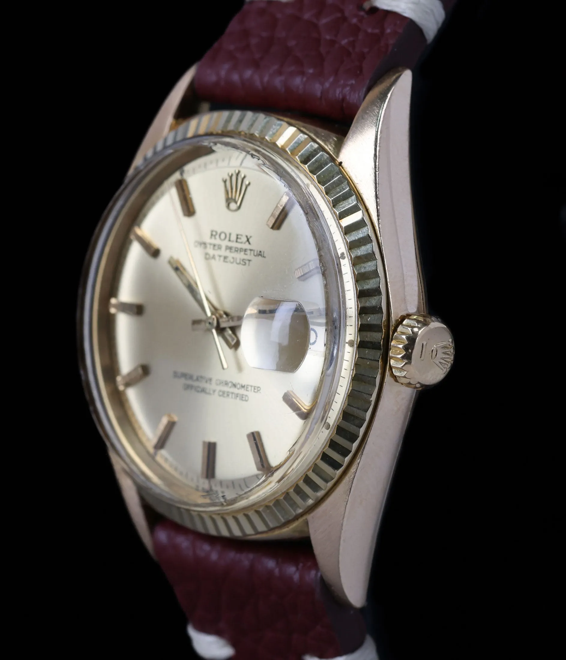 Rolex Datejust 1601 36MM Yellow Gold 1970