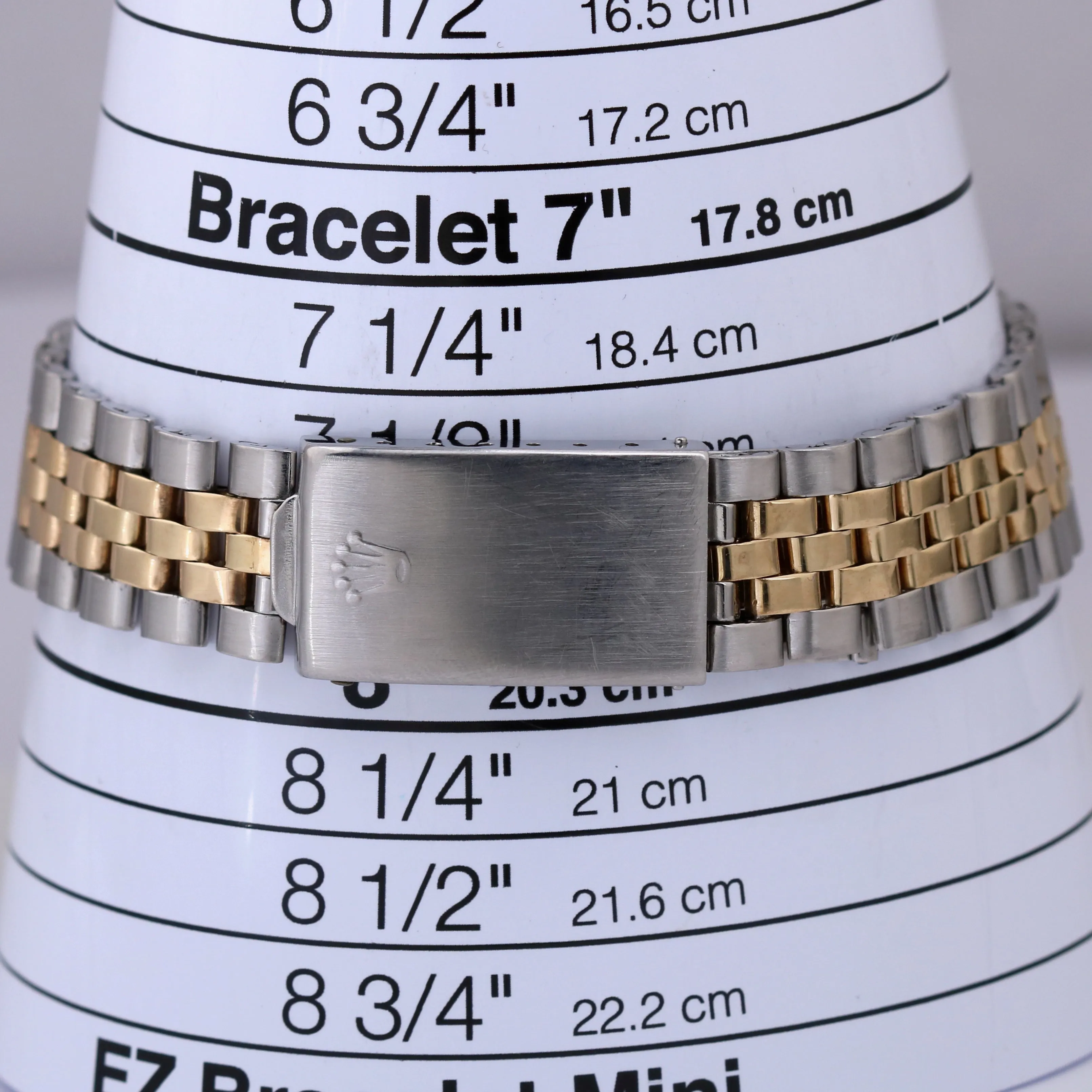 Rolex DateJust 36mm CHAMPAGNE PIE PAN Stainless Steel 18K Fluted JUBILEE 1601