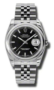 Rolex - Datejust 36mm - Steel - Domed Bezel