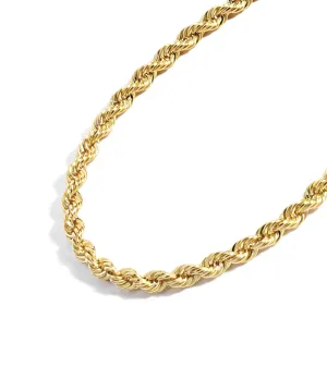Rope Chain Necklace (3.8mm)