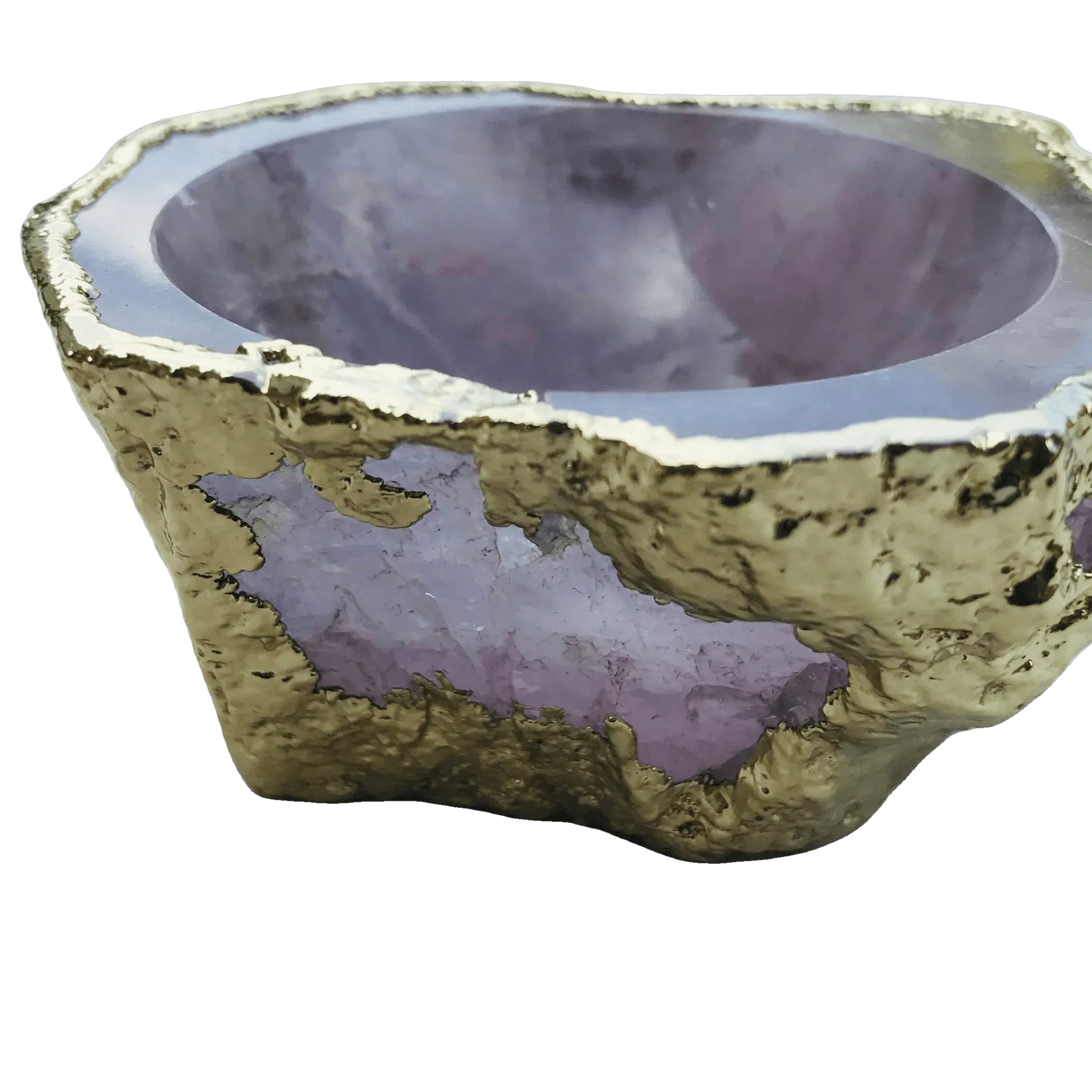 Rose Quartz Agate Jewelry Bowl